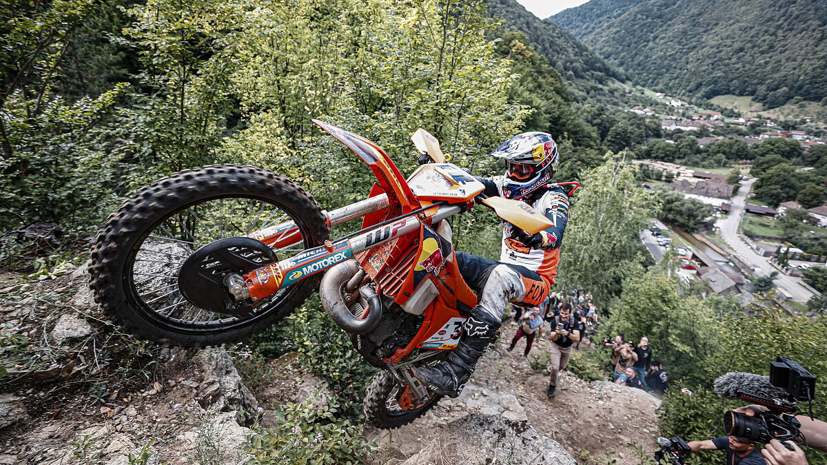 Manuel Lettenbichler, 2024 Red Bull Romaniacs. - KTM